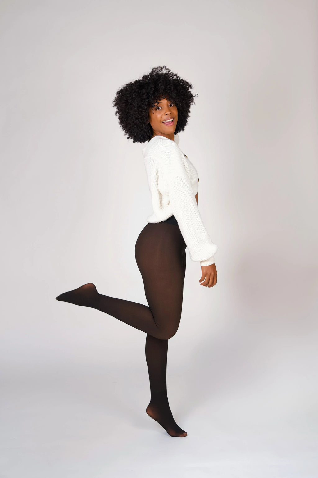 L’Authentique Collant Polaire Cacao