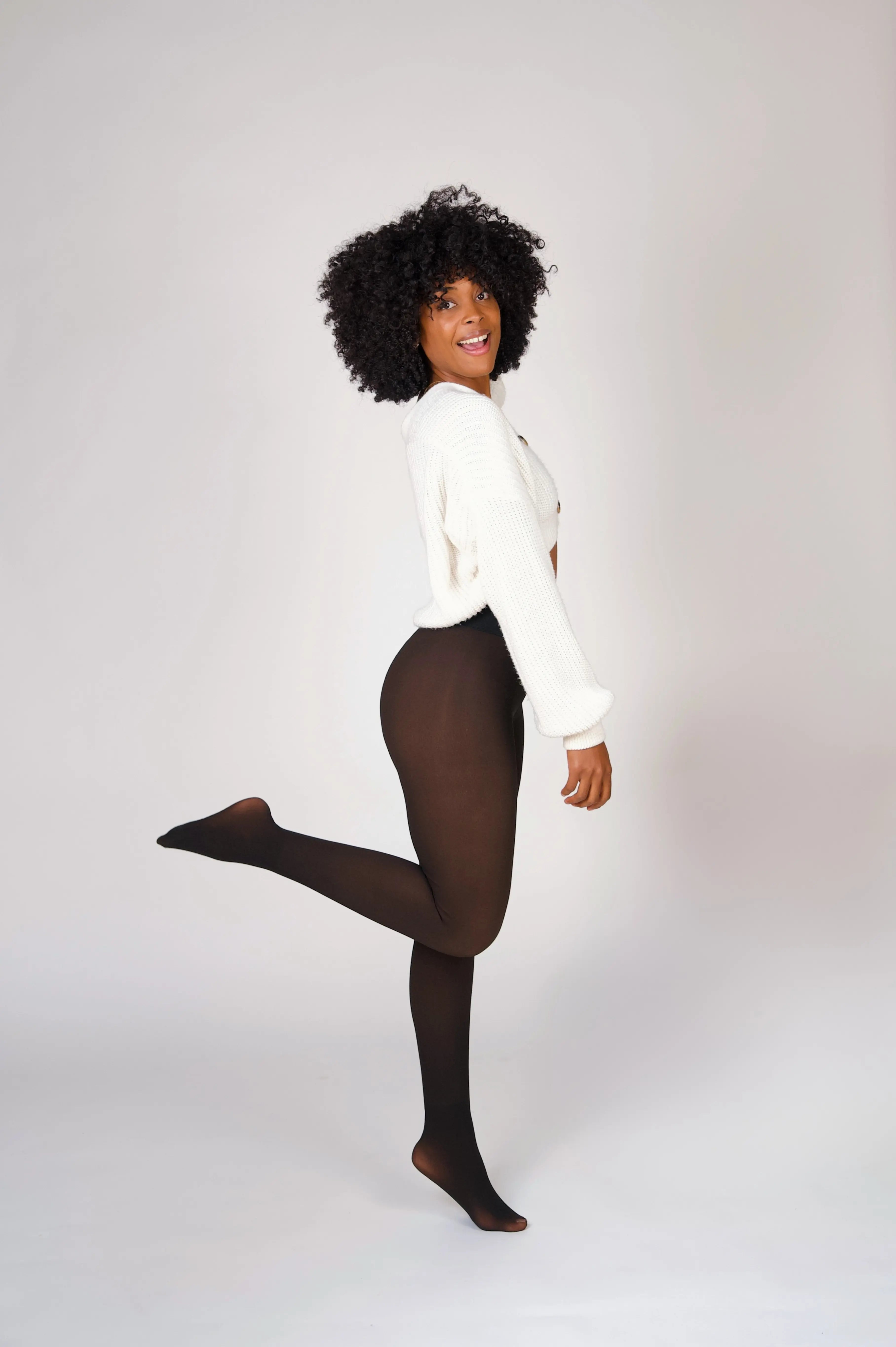 L’Authentique Collant Polaire Cacao