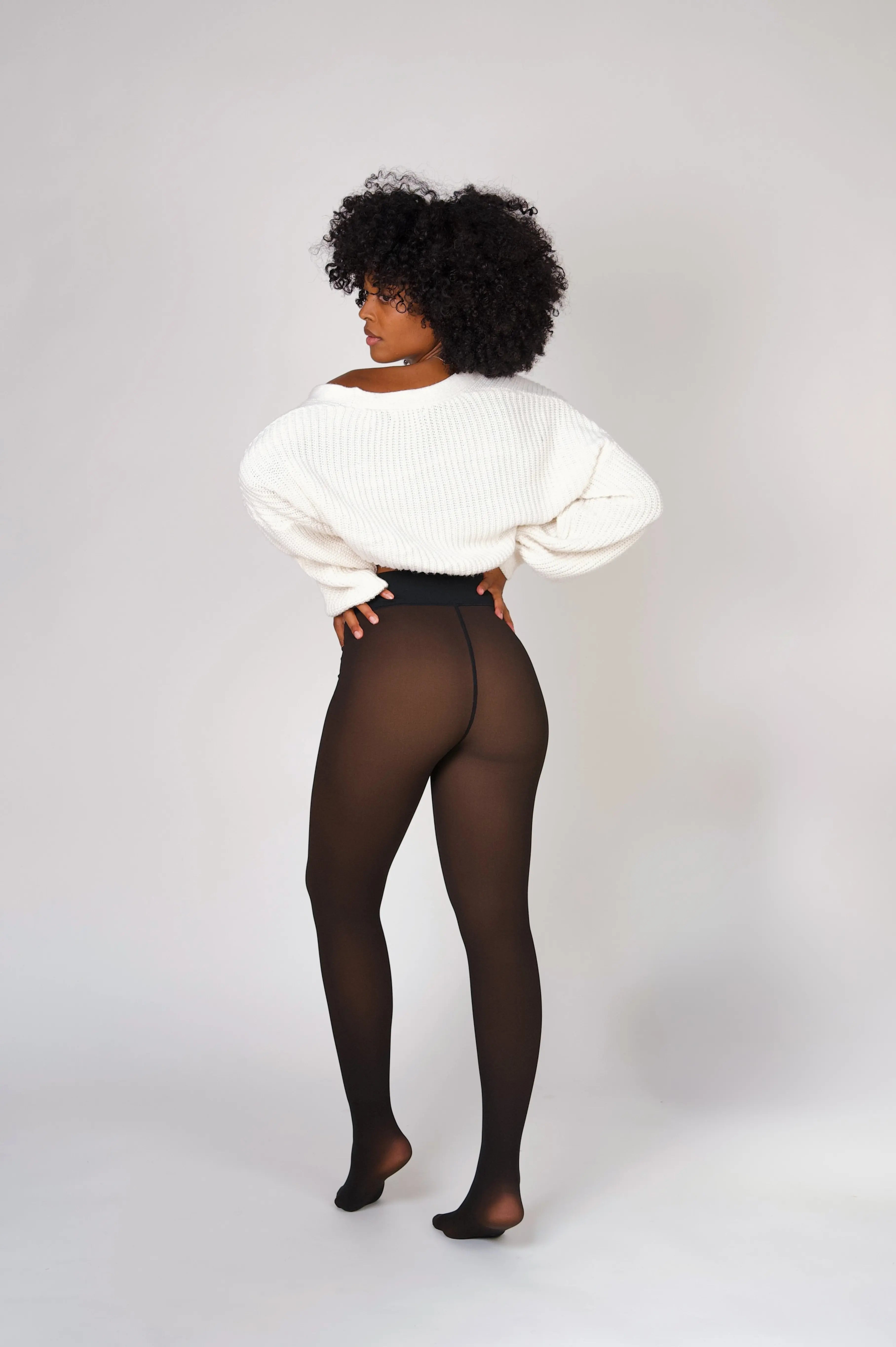 L’Authentique Collant Polaire Cacao